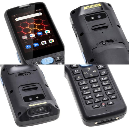 UNIWA V350 Handheld Rugged 2D Barcode Scanner, 4GB+64GB, 3.5 inch Android 12 Mediatek MT6761 Quad Core, T9 Keyboard, NFC, Network: 4G, EU Plug, US Plug, UK Plug, AU Plug