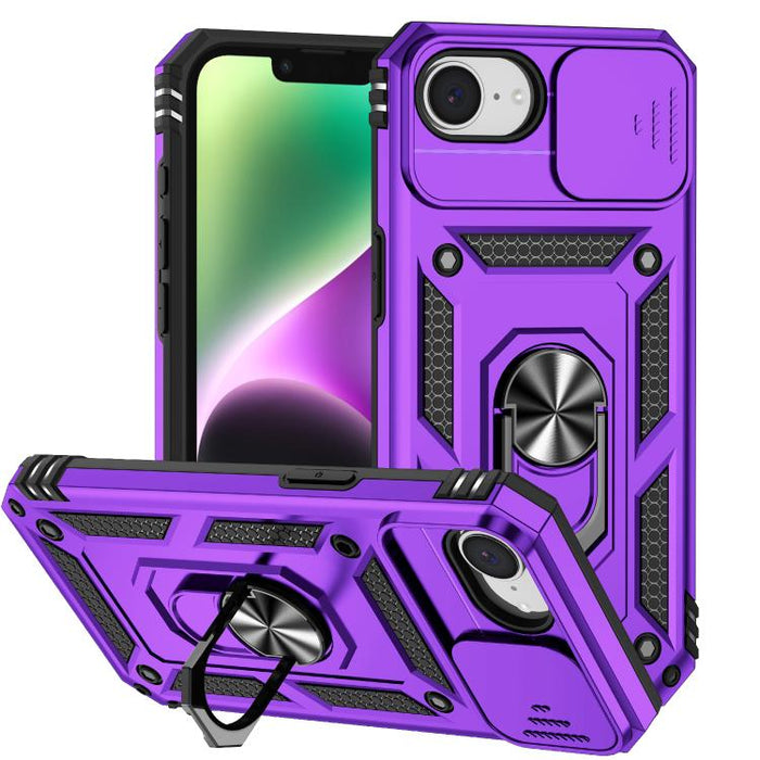 Sliding Camshield Holder Phone Case, For iPhone 17e / 16e, For iPhone 17 Pro Max, For iPhone 17 Pro