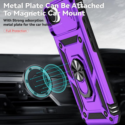Sliding Camshield Holder Phone Case, For iPhone 17e / 16e, For iPhone 17 Pro Max, For iPhone 17 Pro