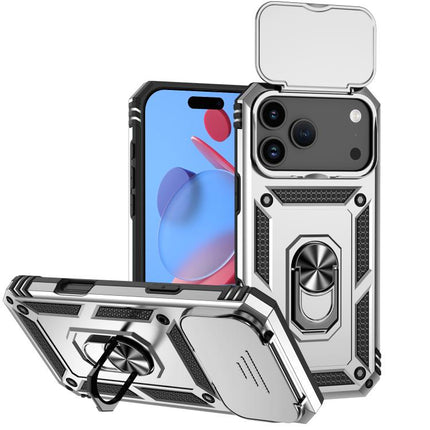 Sliding Camshield Holder Phone Case, For iPhone 17e / 16e, For iPhone 17 Pro Max, For iPhone 17 Pro