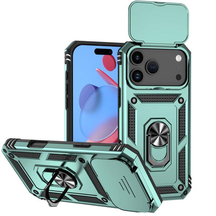 Sliding Camshield Holder Phone Case, For iPhone 17e / 16e, For iPhone 17 Pro Max, For iPhone 17 Pro