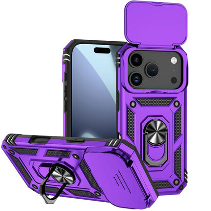 Sliding Camshield Holder Phone Case, For iPhone 17e / 16e, For iPhone 17 Pro Max, For iPhone 17 Pro