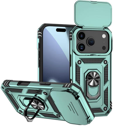 Sliding Camshield Holder Phone Case, For iPhone 17e / 16e, For iPhone 17 Pro Max, For iPhone 17 Pro