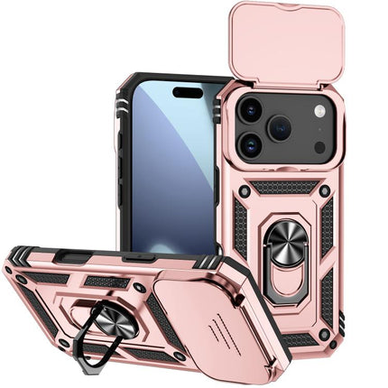 Sliding Camshield Holder Phone Case, For iPhone 17e / 16e, For iPhone 17 Pro Max, For iPhone 17 Pro