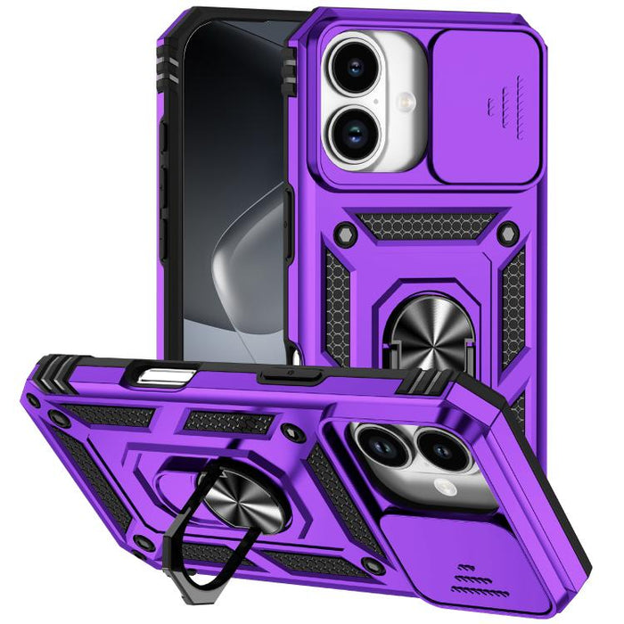 Sliding Camshield Holder Phone Case, For iPhone 18, For iPhone 18 Pro, For iPhone 18 Pro Max