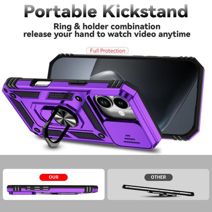 Sliding Camshield Holder Phone Case, For iPhone 18, For iPhone 18 Pro, For iPhone 18 Pro Max