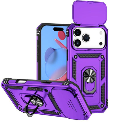 Sliding Camshield Holder Phone Case, For iPhone 18, For iPhone 18 Pro, For iPhone 18 Pro Max