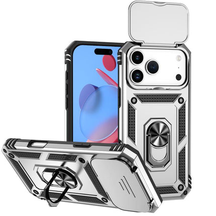 Sliding Camshield Holder Phone Case, For iPhone 18, For iPhone 18 Pro, For iPhone 18 Pro Max