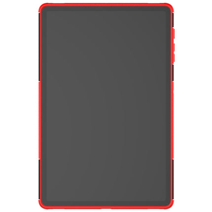Tire Texture Shockproof TPU + PC Protective Case with Holder, For Huawei MatePad T 8, For Samsung Galaxy Tab S7 Lite T730 / T735 & S7+ T970 / T976B, For LG Harmony 4, For OnePlus Nord