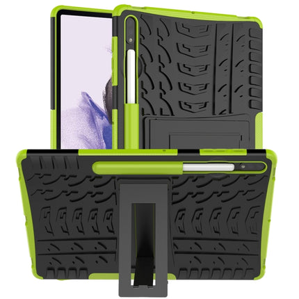 Tire Texture Shockproof TPU + PC Protective Case with Holder, For Huawei MatePad T 8, For Samsung Galaxy Tab S7 Lite T730 / T735 & S7+ T970 / T976B, For LG Harmony 4, For OnePlus Nord