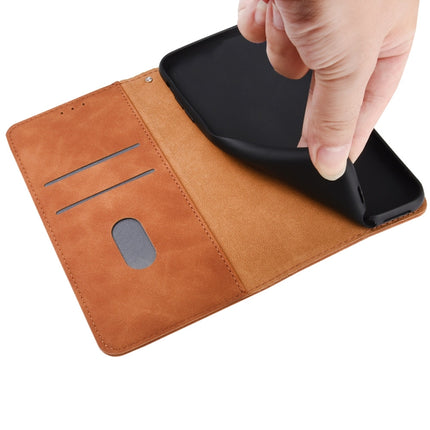 Solid Color Skin Feel Magnetic Buckle Horizontal Flip Calf Texture PU Leather Case with Holder & Card Slots & Wallet, For OPPO Reno4 5G