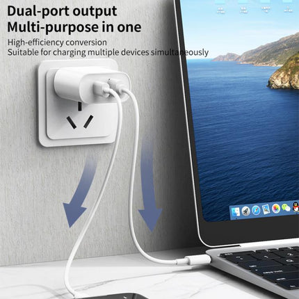 REMAX RP-U37 18W QC+PD Fast Charger With 1m Type-C to 8 Pin Cable, US Plug, EU Plug