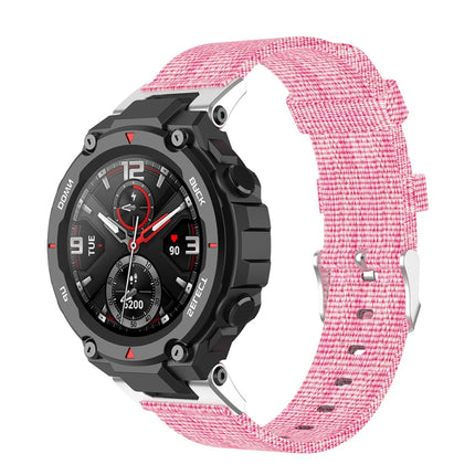 Nylon Canvas Replacement Strap with Utility Knife, For Huami Amazfit Ares A1908, For Huami Amazfit T-Rex  A1918