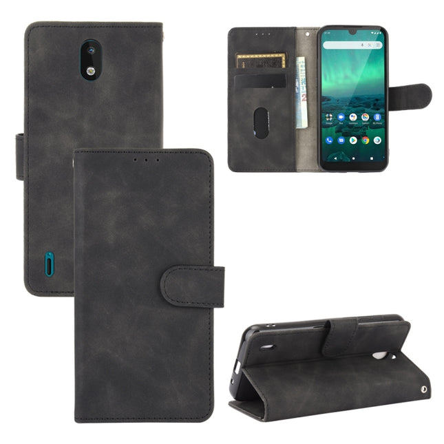 Solid Color Skin Feel Magnetic Buckle Horizontal Flip Calf Texture PU Leather Case with Holder & Card Slots & Wallet, For Nokia 1.3, For Nokia 2.3, For Nokia 5.3, For Nokia 7.2 & 6.2, For Nokia C1