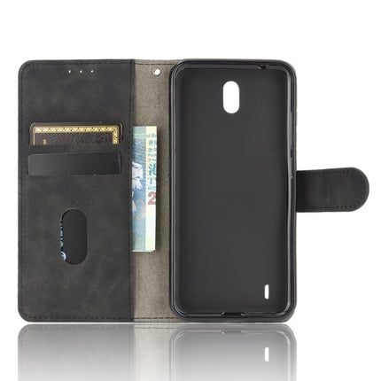 Solid Color Skin Feel Magnetic Buckle Horizontal Flip Calf Texture PU Leather Case with Holder & Card Slots & Wallet, For Nokia C2