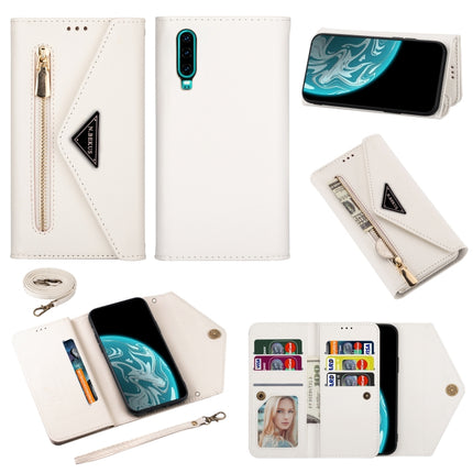 Skin Feel Zipper Horizontal Flip Leather Case with Holder & Card Slots & Photo Frame & Lanyard & Long Rope, For Huawei P20 Pro, For Huawei P30, For Huawei P30 Lite, For Huawei P40