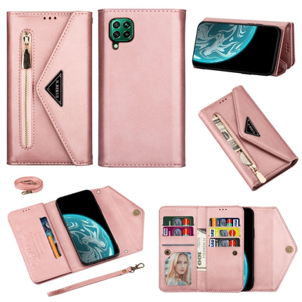 Skin Feel Zipper Horizontal Flip Leather Case with Holder & Card Slots & Photo Frame & Lanyard & Long Rope, For Huawei P40 Lite, For Huawei P40 Pro, For Huawei Y6 (2019), For Huawei P20 Lite