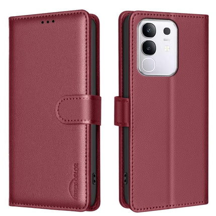 Litchi Texture RFID Anti-theft Leather Phone Case, For vivo Y29S 5G Global, For vivo Y29 4G