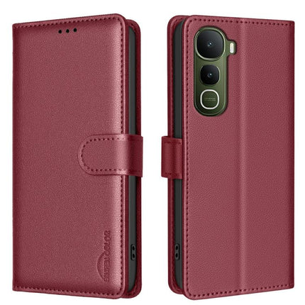 Litchi Texture RFID Anti-theft Leather Phone Case, For vivo Y21 5G 2026 / Y05 4G, For vivo Y31 5G 2025, For vivo Y400 5G Global, For vivo Y39 5G