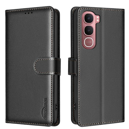 Litchi Texture RFID Anti-theft Leather Phone Case, For vivo Y21 5G 2026 / Y05 4G, For vivo Y31 5G 2025, For vivo Y400 5G Global, For vivo Y39 5G