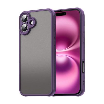 Fan Dun Series TPU Hybrid PC Frosted Phone Case, For iPhone 17, For iPhone Air, For iPhone 16 Pro Max, For iPhone 16 Pro, For iPhone 16 Plus, For iPhone 16