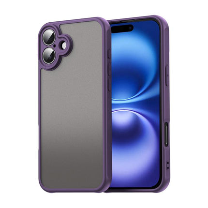 Fan Dun Series TPU Hybrid PC Frosted Phone Case, For iPhone 17, For iPhone Air, For iPhone 16 Pro Max, For iPhone 16 Pro, For iPhone 16 Plus, For iPhone 16