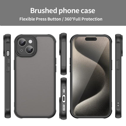 Fan Dun Series TPU Hybrid PC Frosted Phone Case, For iPhone 15 Pro Max, For iPhone 15 Pro, For iPhone 15 Plus, For iPhone 15, For iPhone 14 Plus, For iPhone 14