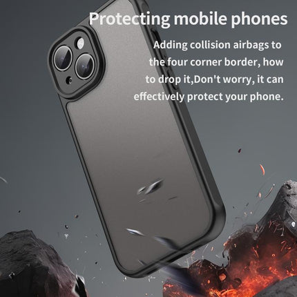 Fan Dun Series TPU Hybrid PC Frosted Phone Case, For iPhone 15 Pro Max, For iPhone 15 Pro, For iPhone 15 Plus, For iPhone 15, For iPhone 14 Plus, For iPhone 14