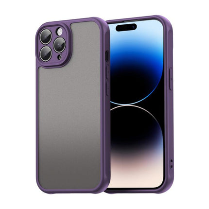 Fan Dun Series TPU Hybrid PC Frosted Phone Case, For iPhone 14 Pro, For iPhone 14 Pro Max, For iPhone 13 Pro Max, For iPhone 13 Pro, For iPhone 13, For iPhone 12