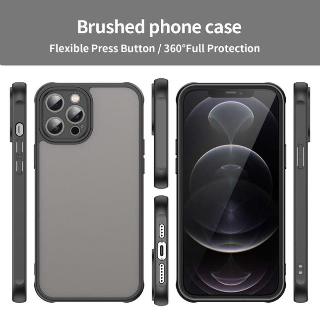 Fan Dun Series TPU Hybrid PC Frosted Phone Case, For iPhone 12 Pro Max, For iPhone 12 Pro, For iPhone 11 Pro Max, For iPhone 11, For iPhone 11 Pro