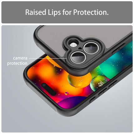 Fan Dun Series TPU Hybrid PC Frosted Phone Case, For iPhone 17, For iPhone Air, For iPhone 16 Pro Max, For iPhone 16 Pro, For iPhone 16 Plus, For iPhone 16