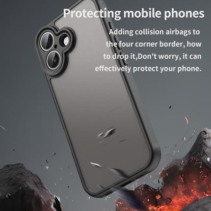 Fan Dun Series TPU Hybrid PC Frosted Phone Case, For iPhone 18, For iPhone 18 Pro, For iPhone 18 Pro Max, For iPhone 17e / 16e, For iPhone 17 Pro Max, For iPhone 17 Pro