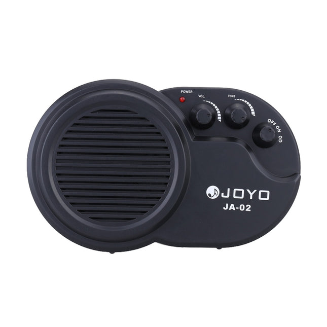 JOYO JA-02 3W Guitar Amplifier Mini Electric Guitar Amp Amplifier Speaker with Volume Tone Distortion Control, JA-02