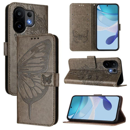 Embossed Butterfly Leather Phone Case, For vivo V50 Lite 5G, For vivo Y29S 5G / Y04 4G Global, For vivo Y29 4G Global