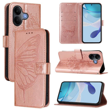 Embossed Butterfly Leather Phone Case, For vivo X300, For vivo V60 Lite 4G / 5G, For vivo Y31 5G 2025