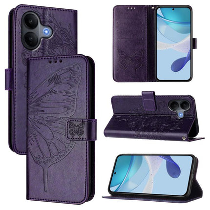 Embossed Butterfly Leather Phone Case, For vivo X300, For vivo V60 Lite 4G / 5G, For vivo Y31 5G 2025