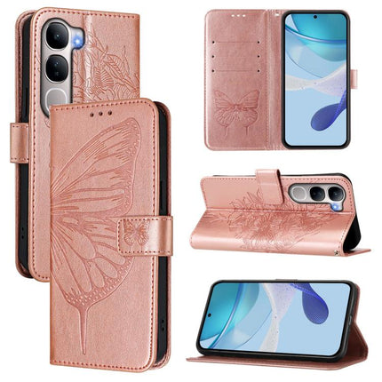 Embossed Butterfly Leather Phone Case, For vivo X300, For vivo V60 Lite 4G / 5G, For vivo Y31 5G 2025