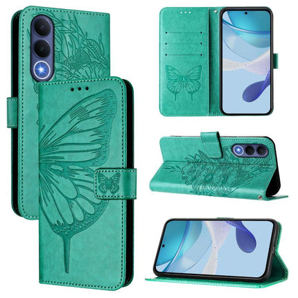 Embossed Butterfly Leather Phone Case, For vivo X300 FE 5G Russia / 5G Zeiss, For vivo X300s 5G, For vivo V70 FE 5G