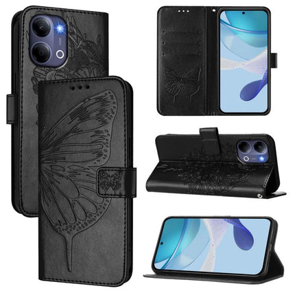 Embossed Butterfly Leather Phone Case, For vivo Y21 5G 2026 Global / Y05 4G, For vivo X300 Ultra 5G, For vivo X300 Pro