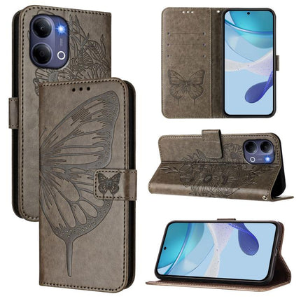 Embossed Butterfly Leather Phone Case, For vivo Y21 5G 2026 Global / Y05 4G, For vivo X300 Ultra 5G, For vivo X300 Pro