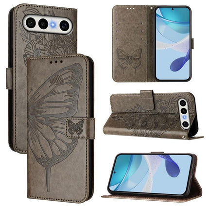 Embossed Butterfly Leather Phone Case, For vivo X300 FE 5G Russia / 5G Zeiss, For vivo X300s 5G, For vivo V70 FE 5G