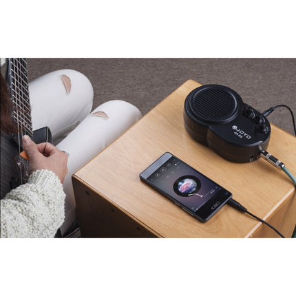 JOYO JA-02 3W Guitar Amplifier Mini Electric Guitar Amp Amplifier Speaker with Volume Tone Distortion Control, JA-02