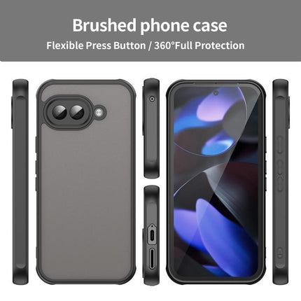 Fan Dun Series TPU Hybrid PC Frosted Phone Case, For Google Pixel 9a, For Google Pixel 9 Pro XL, For Google Pixel 9 Pro, For Google Pixel 9