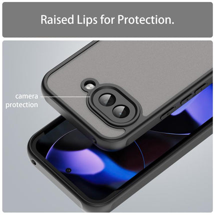 Fan Dun Series TPU Hybrid PC Frosted Phone Case, For Google Pixel 9a, For Google Pixel 9 Pro XL, For Google Pixel 9 Pro, For Google Pixel 9