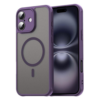 Fan Dun Series TPU Hybrid PC Frosted Magsafe Phone Case, For iPhone 17, For iPhone  Air, For iPhone 16 Pro Max, For iPhone 16 Pro, For iPhone 16 Plus, For iPhone 16