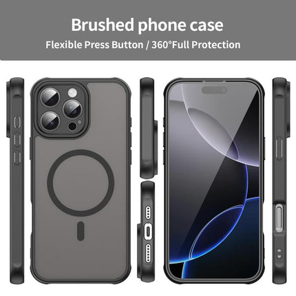 Fan Dun Series TPU Hybrid PC Frosted Magsafe Phone Case, For iPhone 15 Pro Max, For iPhone 15 Pro, For iPhone 15 Plus, For iPhone 15, For iPhone 14 Plus, For iPhone 14