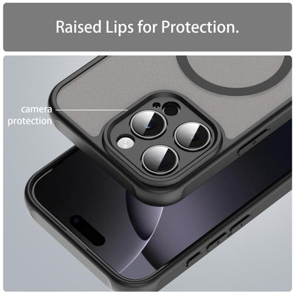 Fan Dun Series TPU Hybrid PC Frosted Magsafe Phone Case, For iPhone 14 Pro, For iPhone 14 Pro Max, For iPhone 13 Pro Max, For iPhone 13 Pro, For iPhone 13