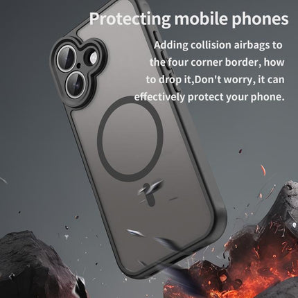 Fan Dun Series TPU Hybrid PC Frosted Magsafe Phone Case, For iPhone 17, For iPhone  Air, For iPhone 16 Pro Max, For iPhone 16 Pro, For iPhone 16 Plus, For iPhone 16