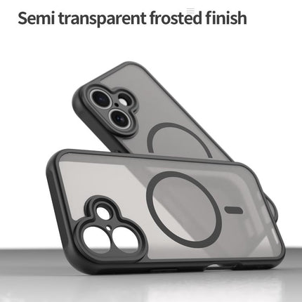 Fan Dun Series TPU Hybrid PC Frosted Magsafe Phone Case, For iPhone 17, For iPhone  Air, For iPhone 16 Pro Max, For iPhone 16 Pro, For iPhone 16 Plus, For iPhone 16
