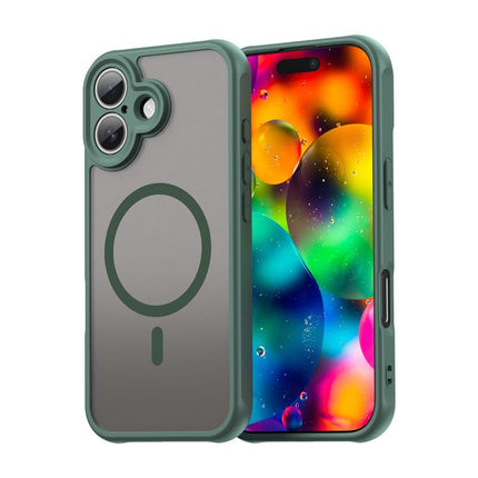 Fan Dun Series TPU Hybrid PC Frosted Magsafe Phone Case, For iPhone 17, For iPhone  Air, For iPhone 16 Pro Max, For iPhone 16 Pro, For iPhone 16 Plus, For iPhone 16